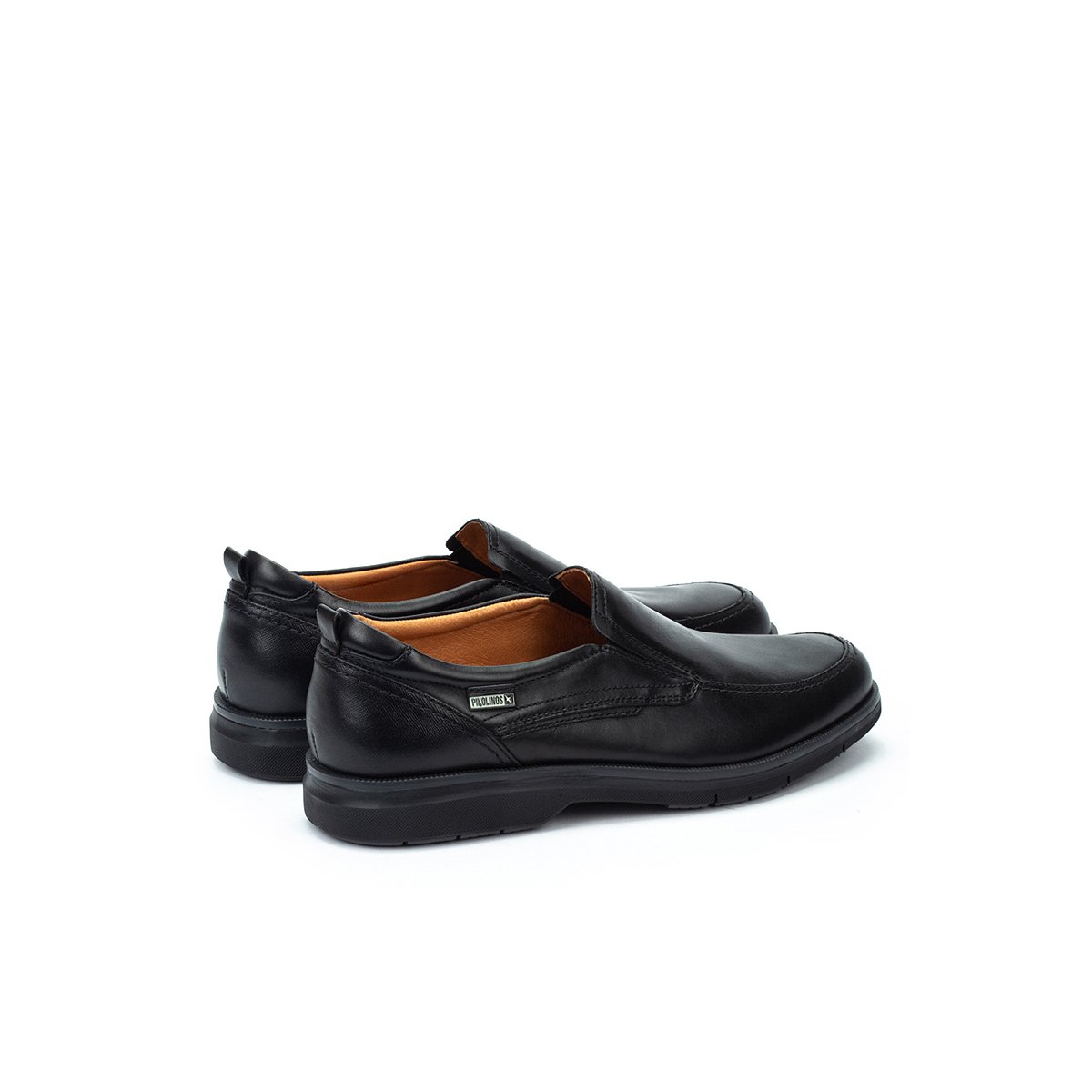 Mocassins cuir Navarra black, PIKOLINOS