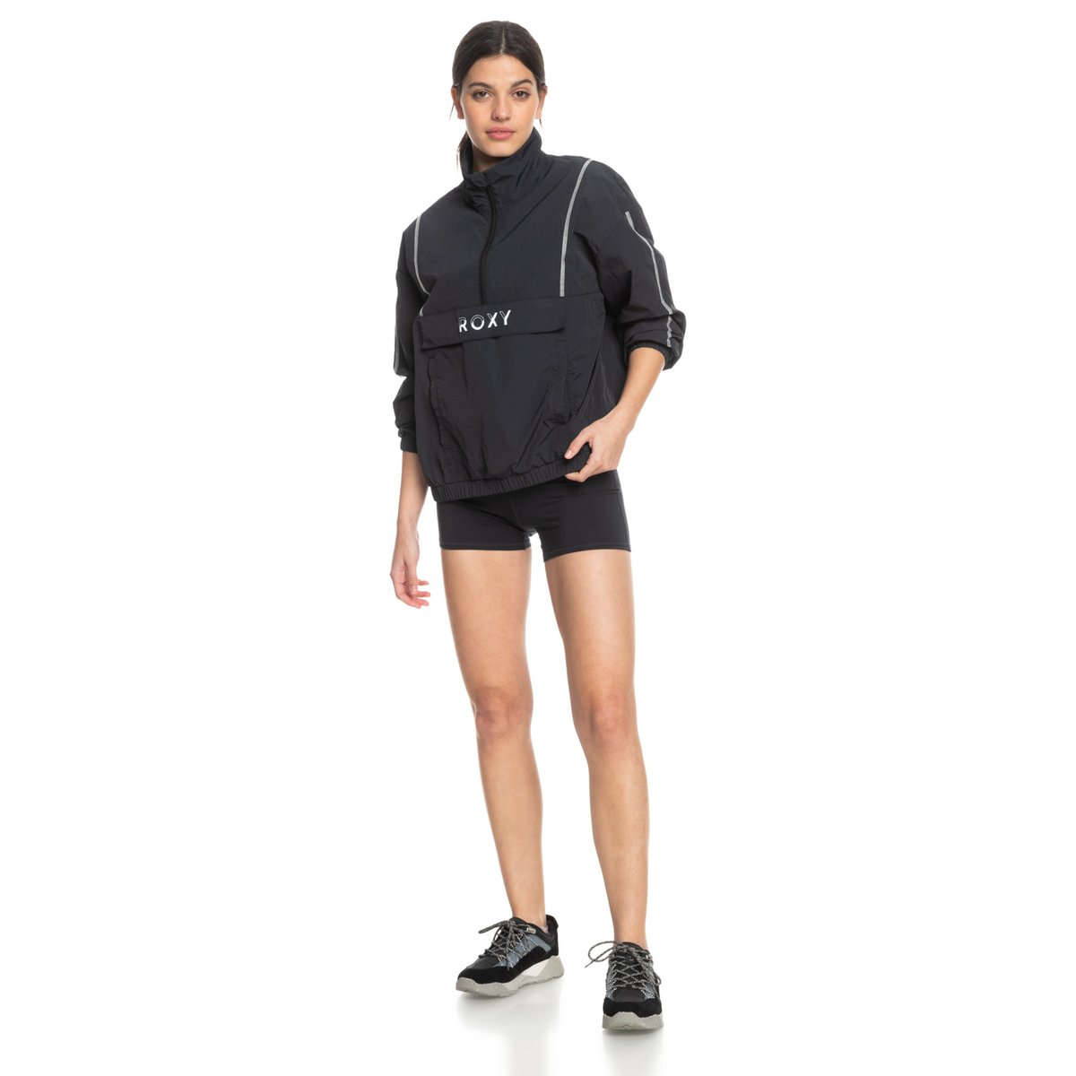 Veste coupe-vent BOLD MOVES. noir anthracite, ROXY