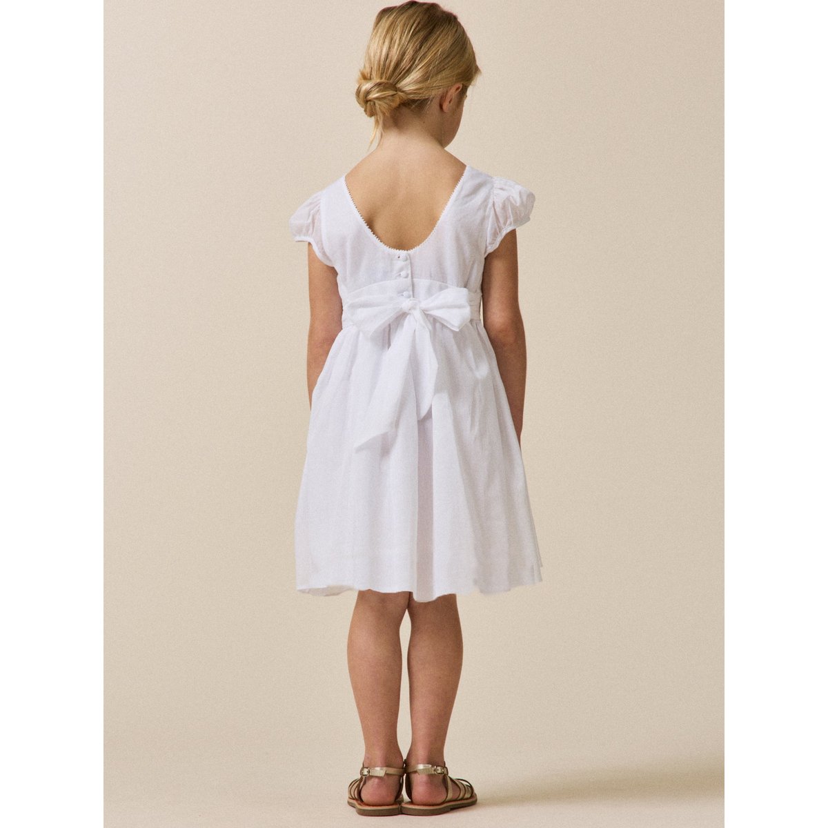 Robe Thelma - Collection Fêtes et Mariages blanc, CYRILLUS