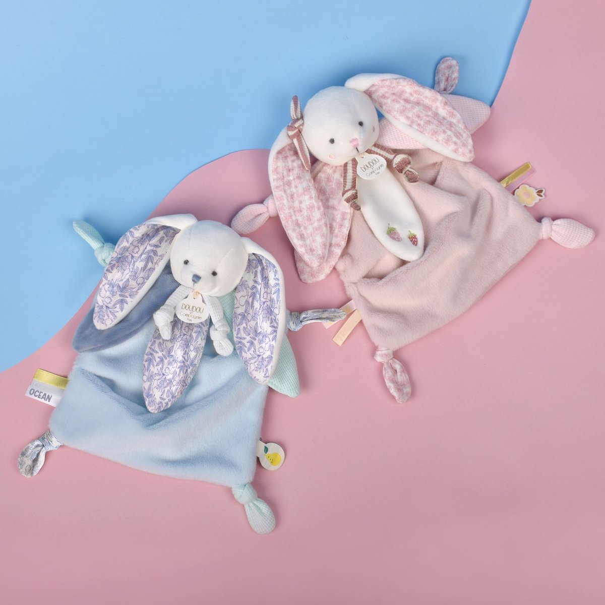 Doudou Lapin bleu, DOUDOU ET COMPAGNIE
