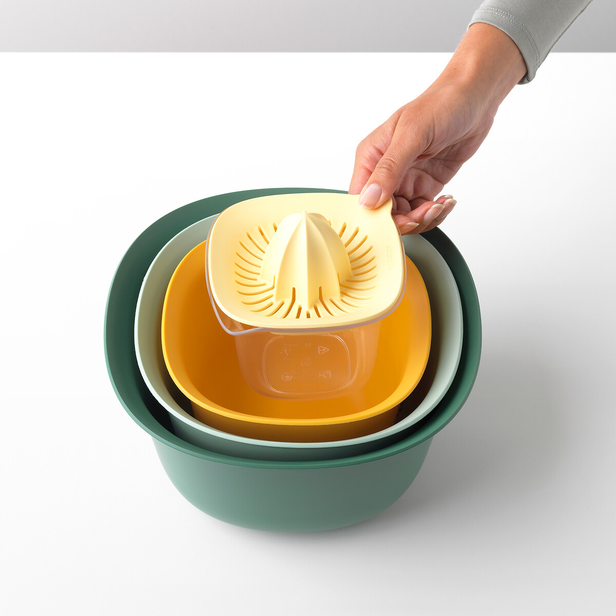 Mixing Bowl Set, TASTY+ multi-coloured, BRABANTIA