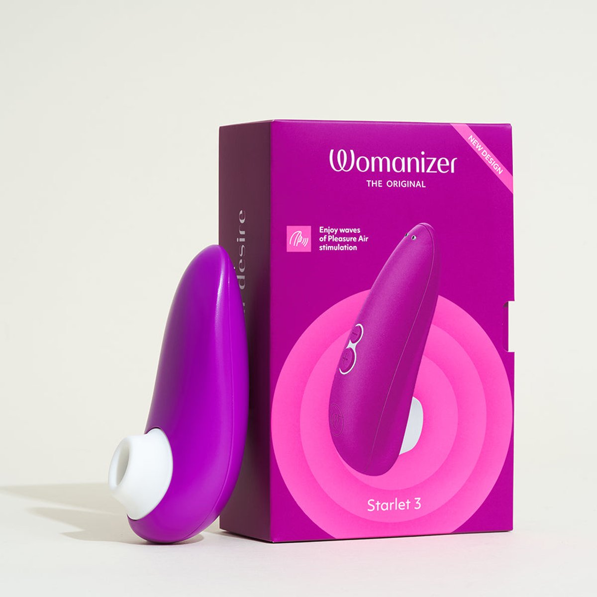 Stimulateur Clitoridien Starlet 3 violet, WOMANIZER
