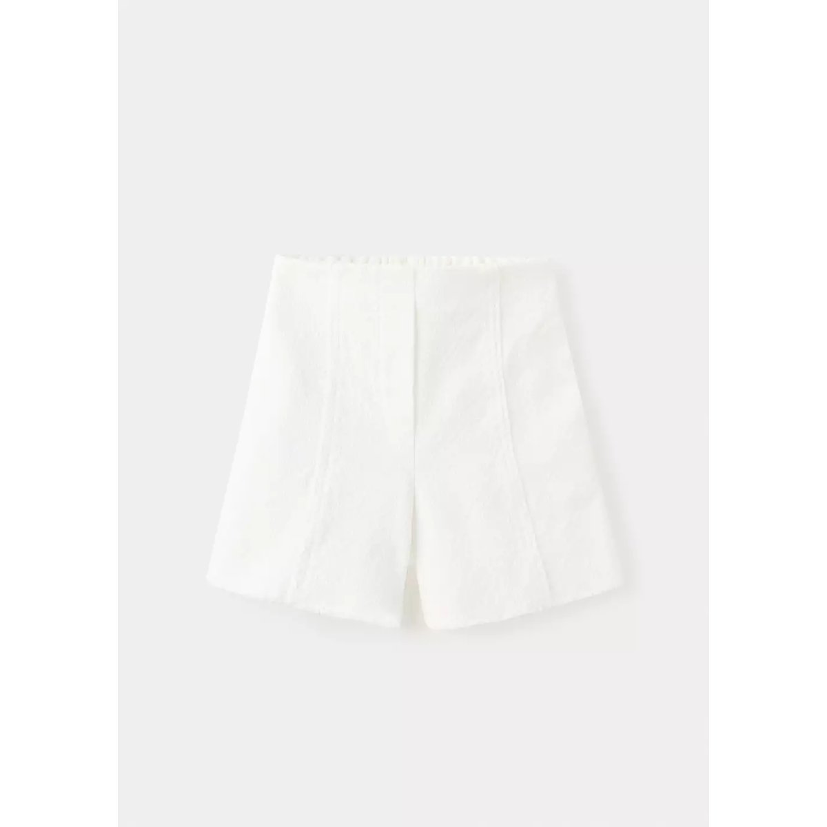 Short tweed blanc, MANGO KIDS