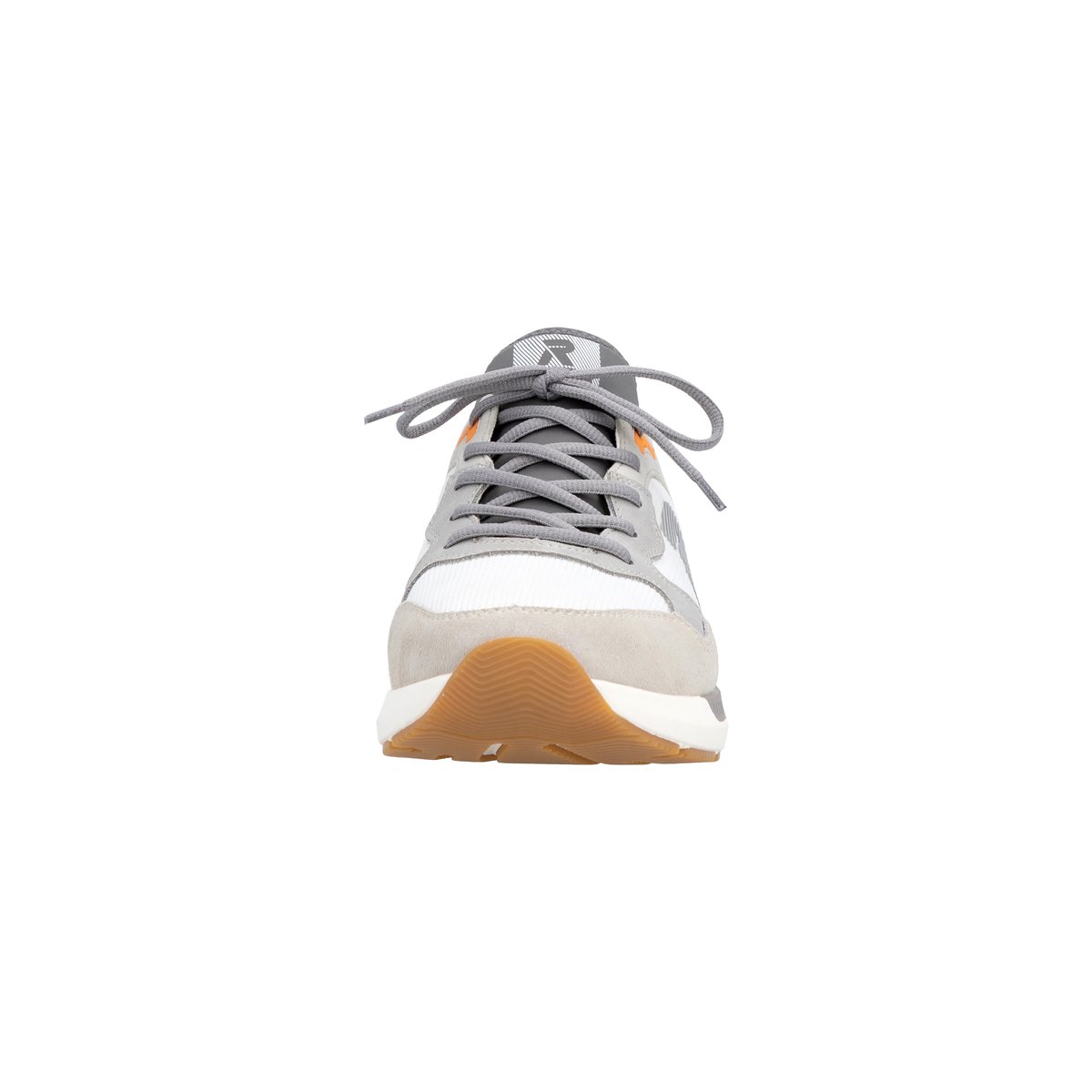 Basket Cuir Morelia gris - combi, RIEKER
