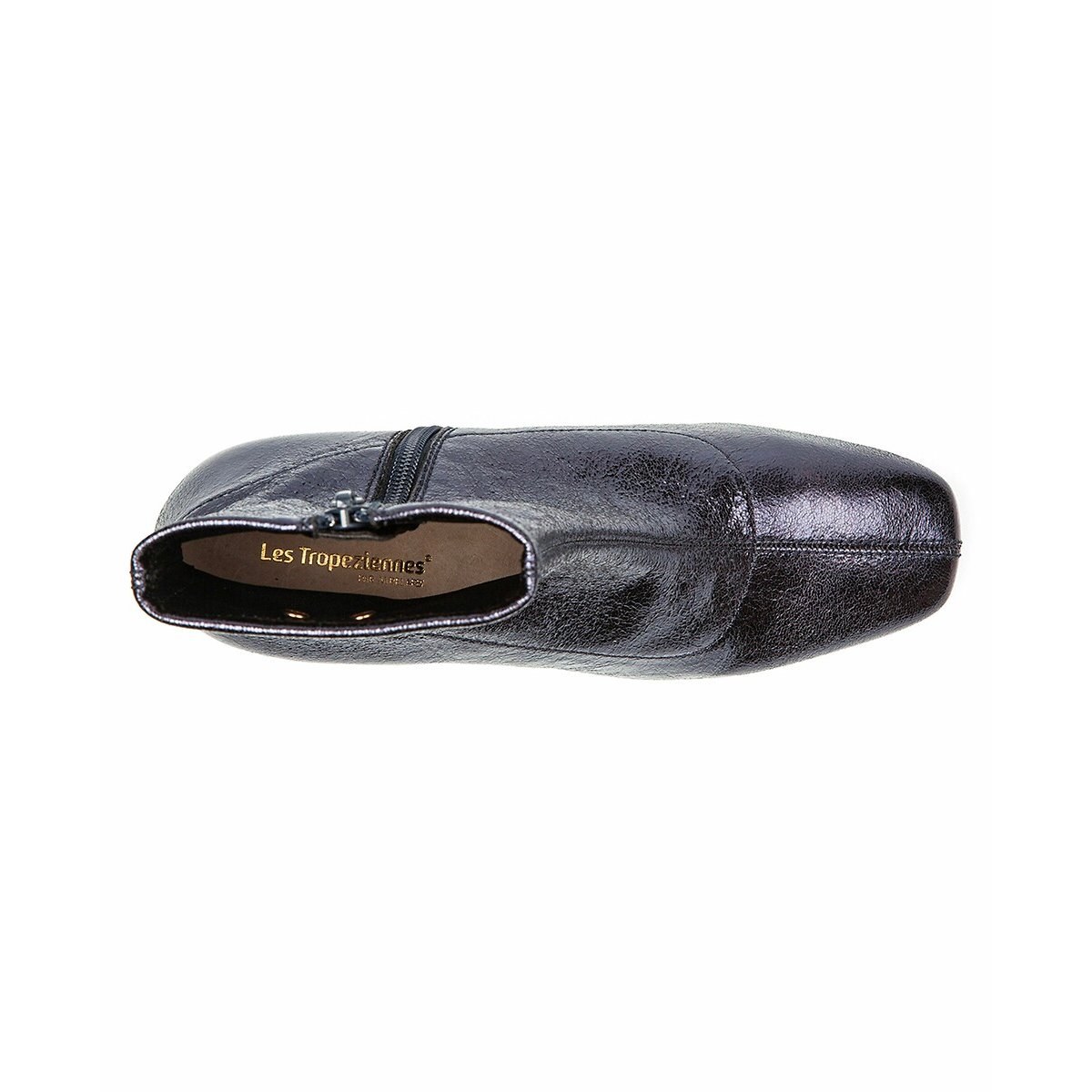 Bottines à talon Daniela bleu irisé, LES TROPEZIENNES PAR M.BELARBI