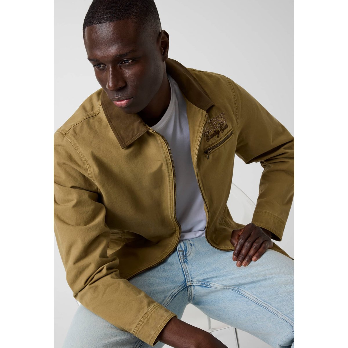 Veste Trucker beige, GUESS