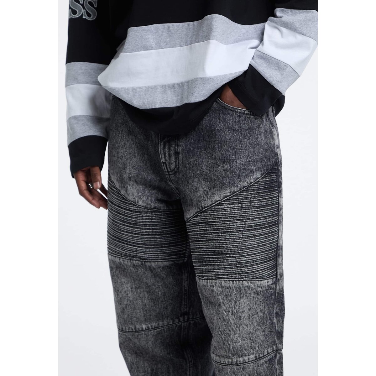 Jean Baggy noir, GUESS JEANS