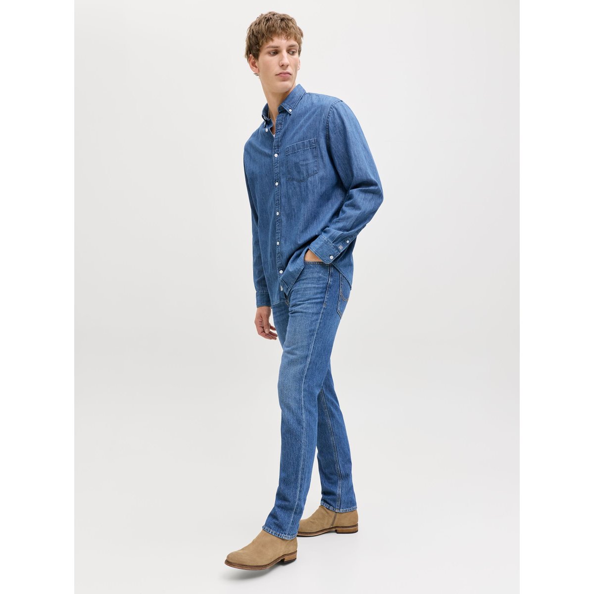 Coupe Regular blue denim 1, JACK & JONES
