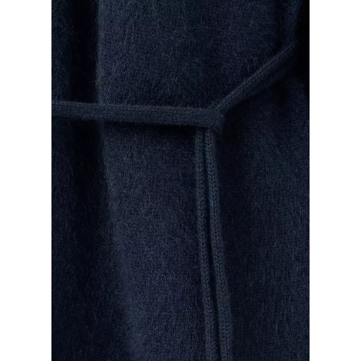 Cardigan 100 % cachemire bleu marine, MANGO