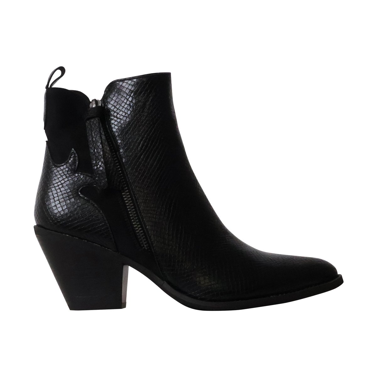 Bottines à Zip noir, ENZA NUCCI