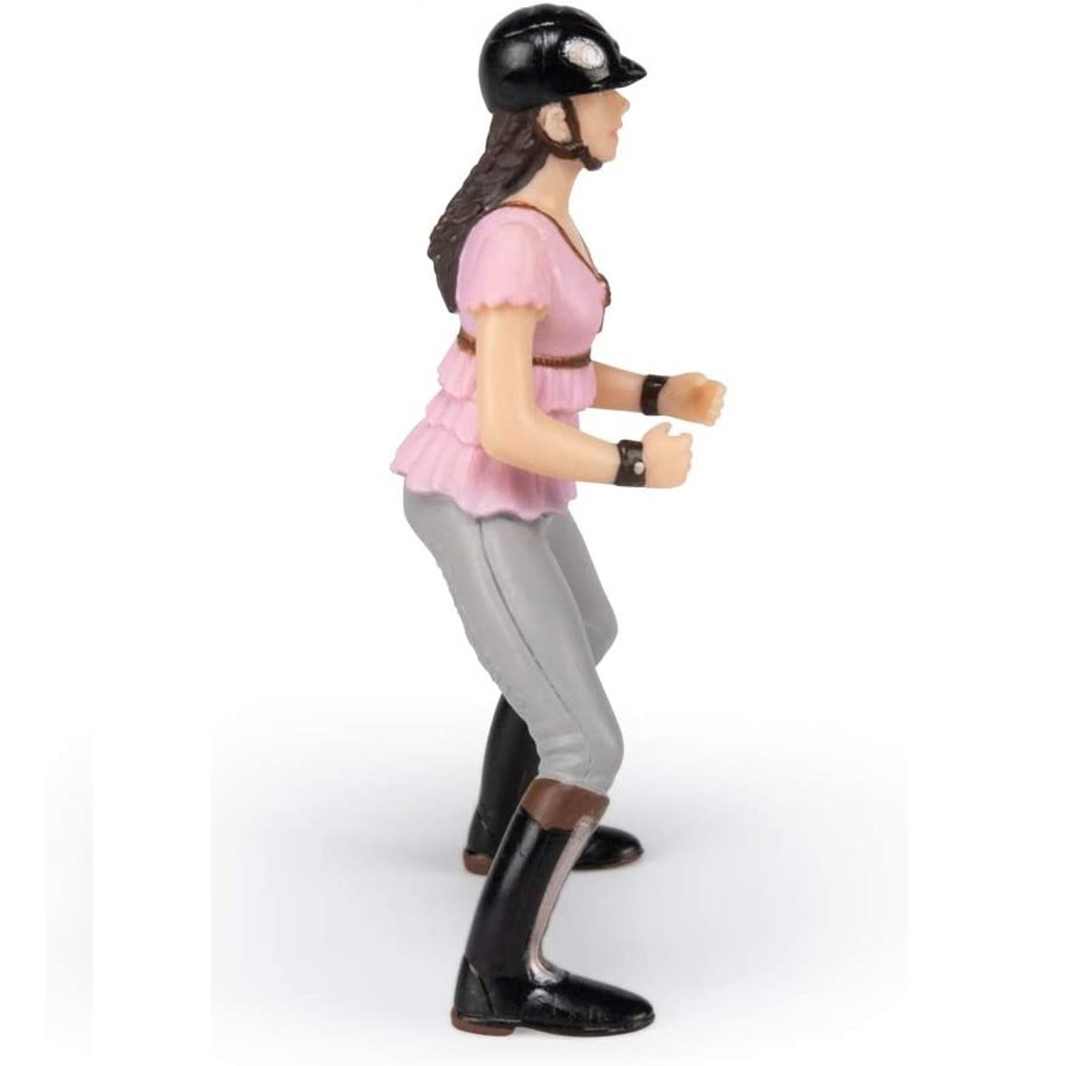 Figurine Cavalière Fashion rose rose, PAPO