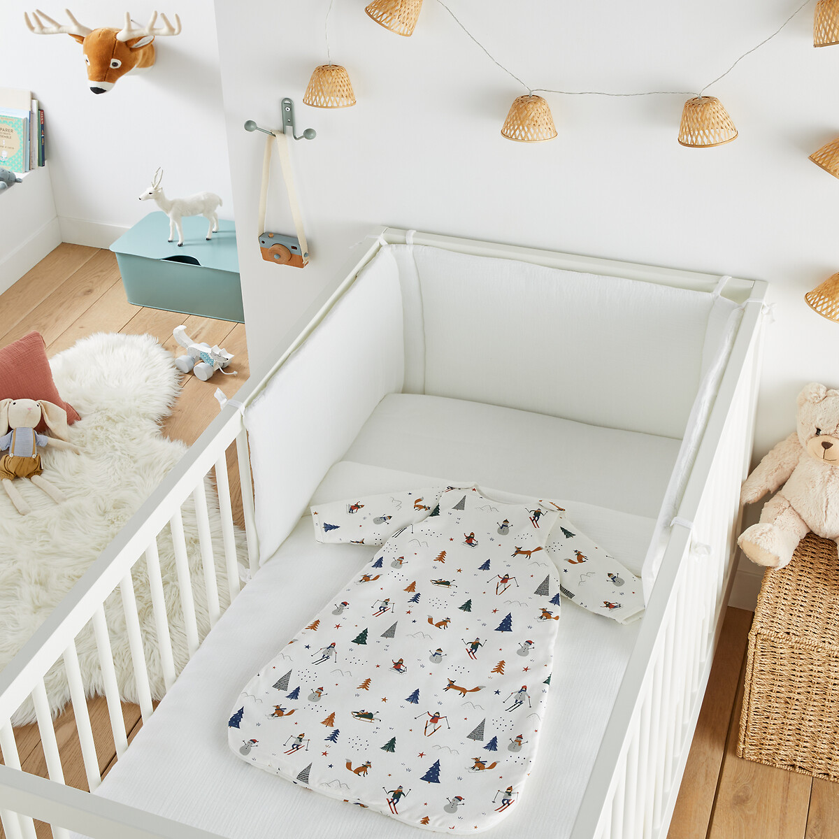 Gigoteuse hiver velours de coton Shuss imprimé, LA REDOUTE INTERIEURS