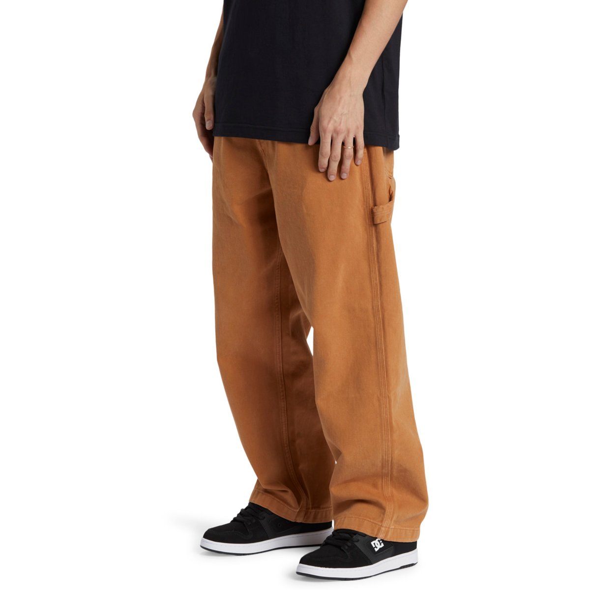 Jean workwear WORKER. jaune honey overdye, DC SHOES