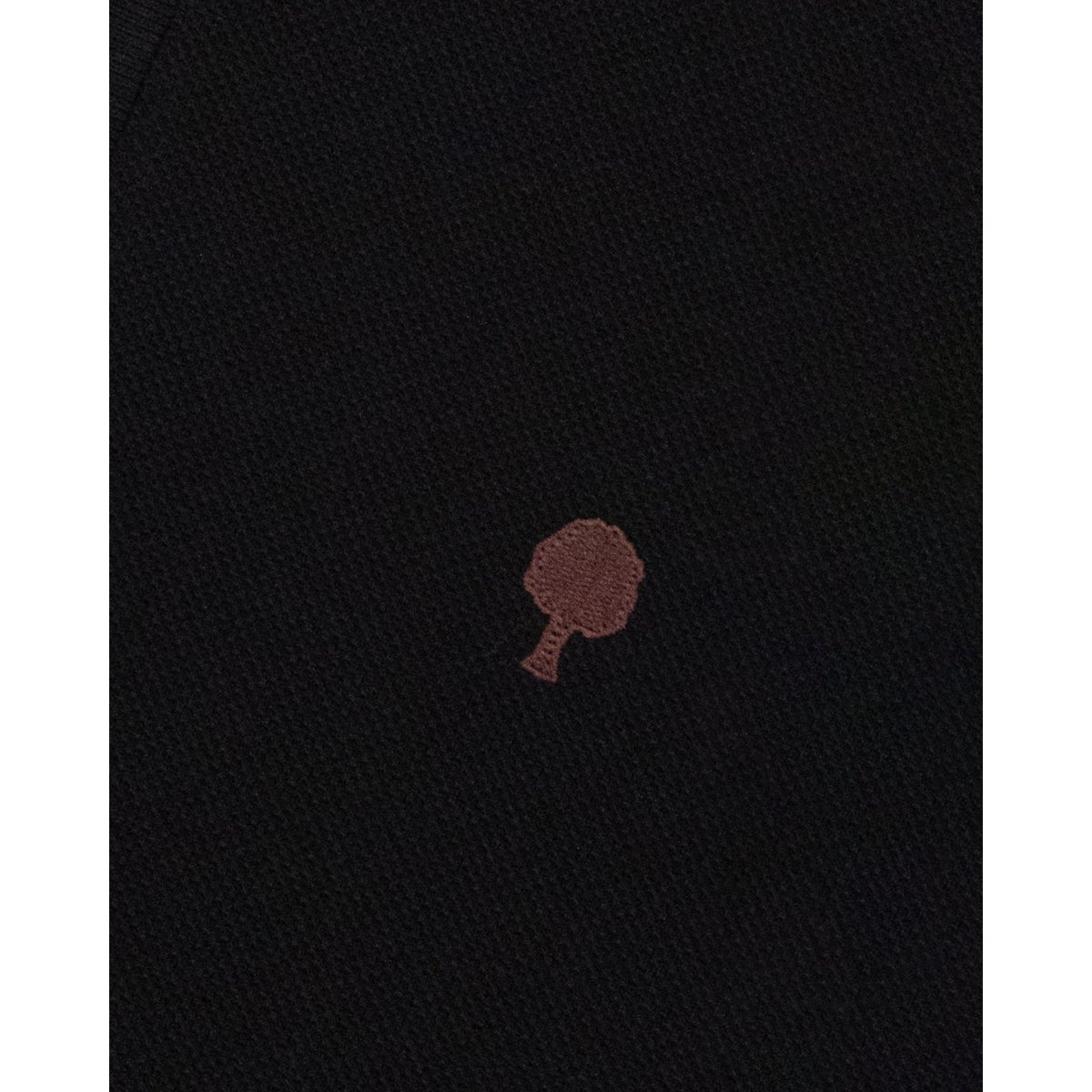 Polo en maille noir, FAGUO
