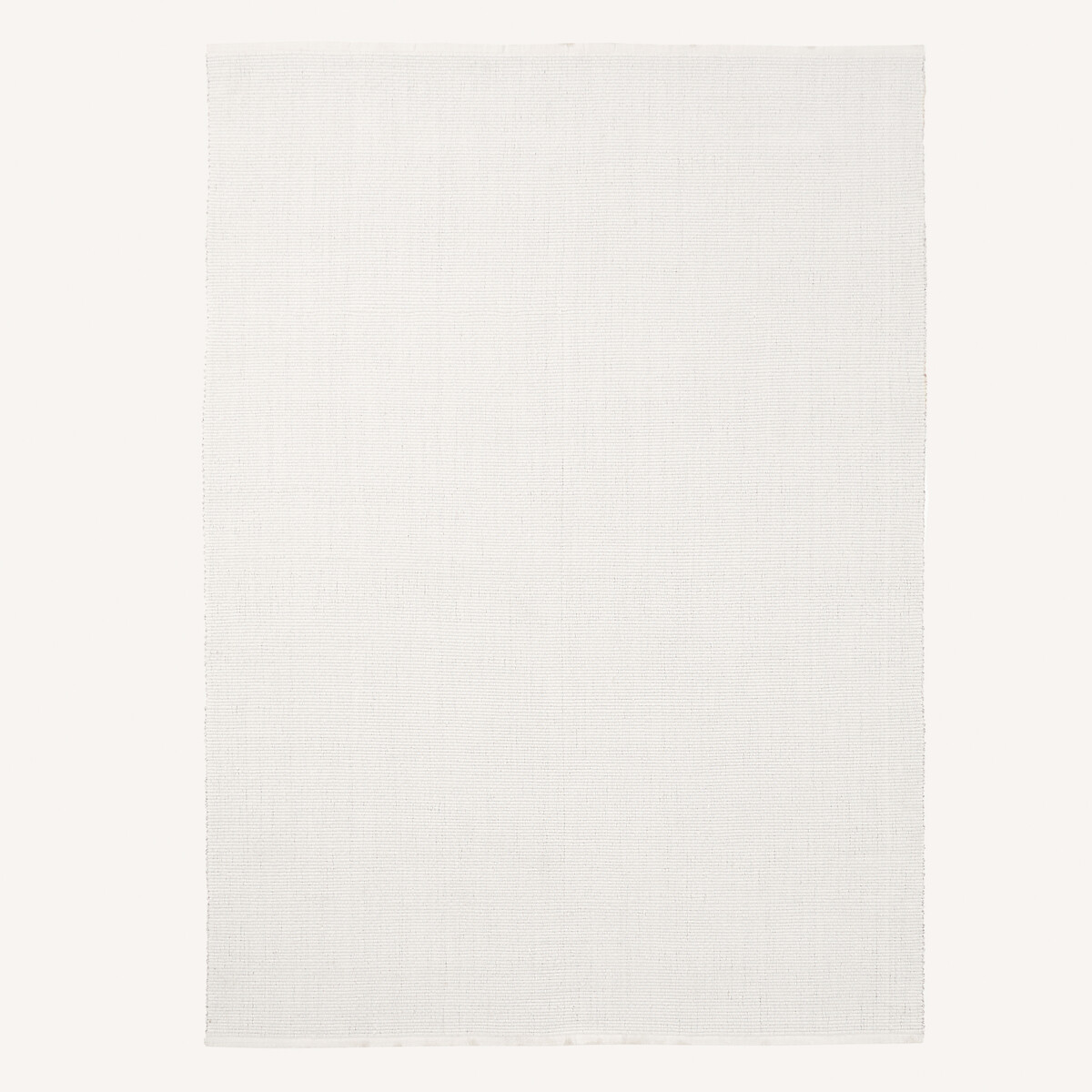 Tapis d'intérieur et extérieur en polyester recyclé, NOURO craie, AM.PM