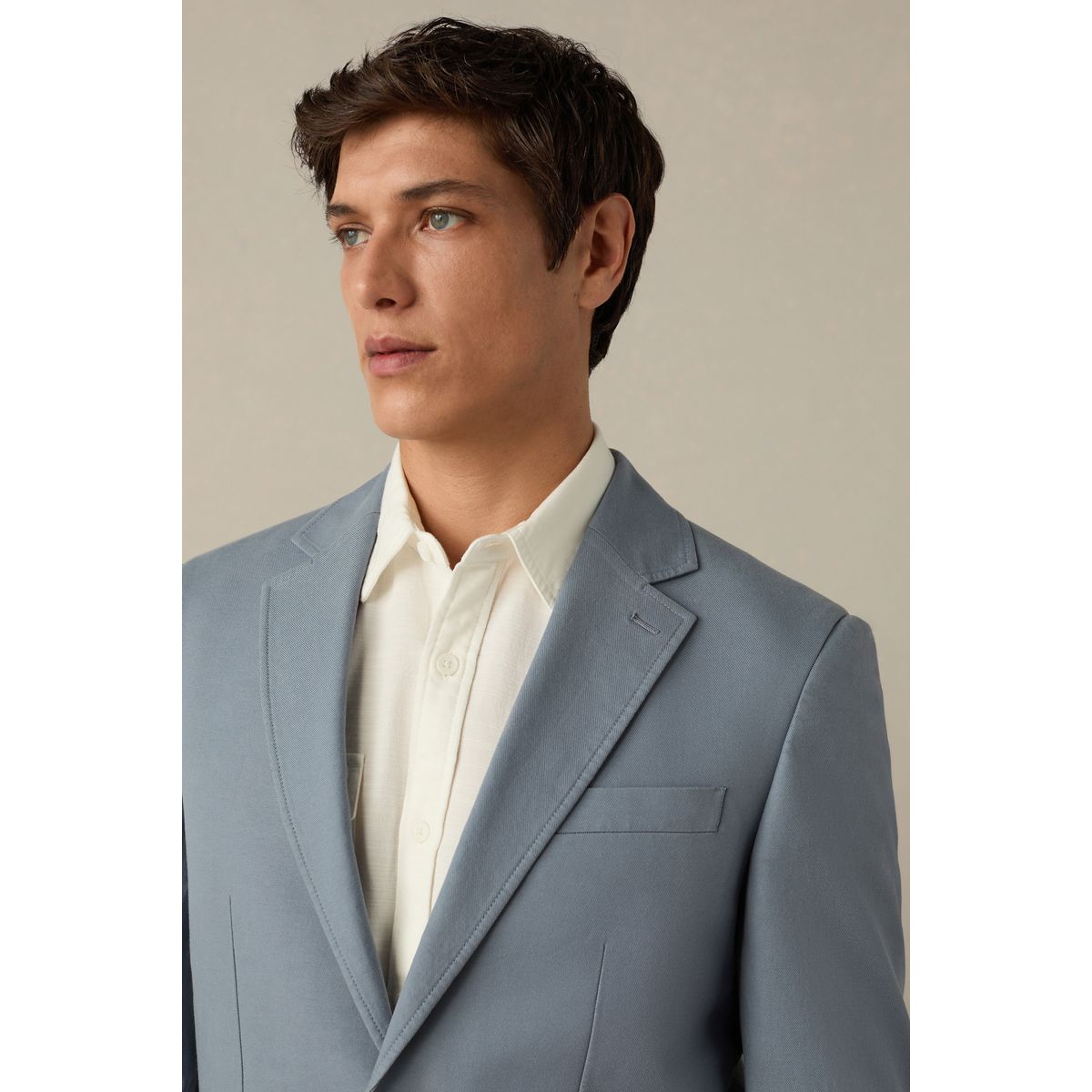 Veste de costume slim bleu, NEXT