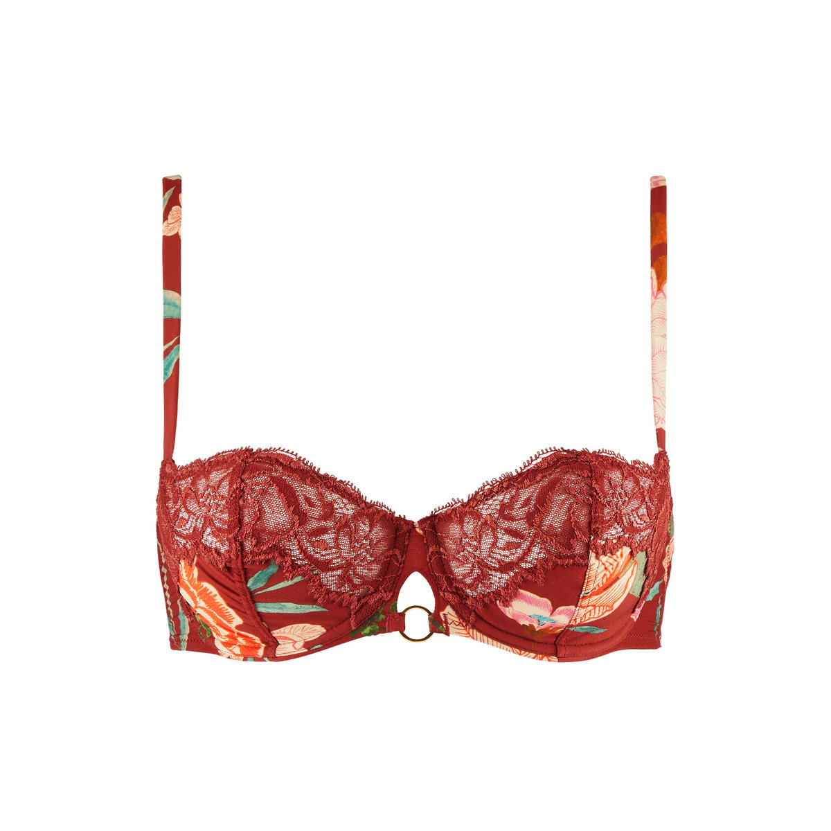 Soutien-gorge Corbeille avec armatures Sweetfolk rouge, AUBADE