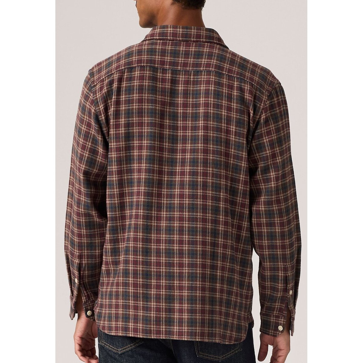 Jackson Utility Denim Shirt plum, LEVI'S