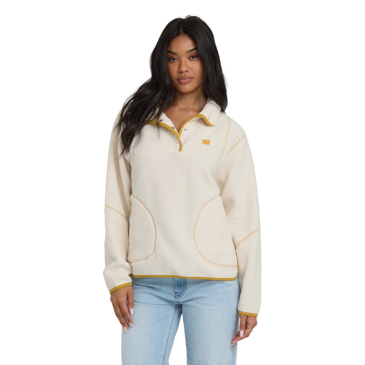 Demi-fermeture à boutons-pression STREAMER blanc whitecap, BILLABONG