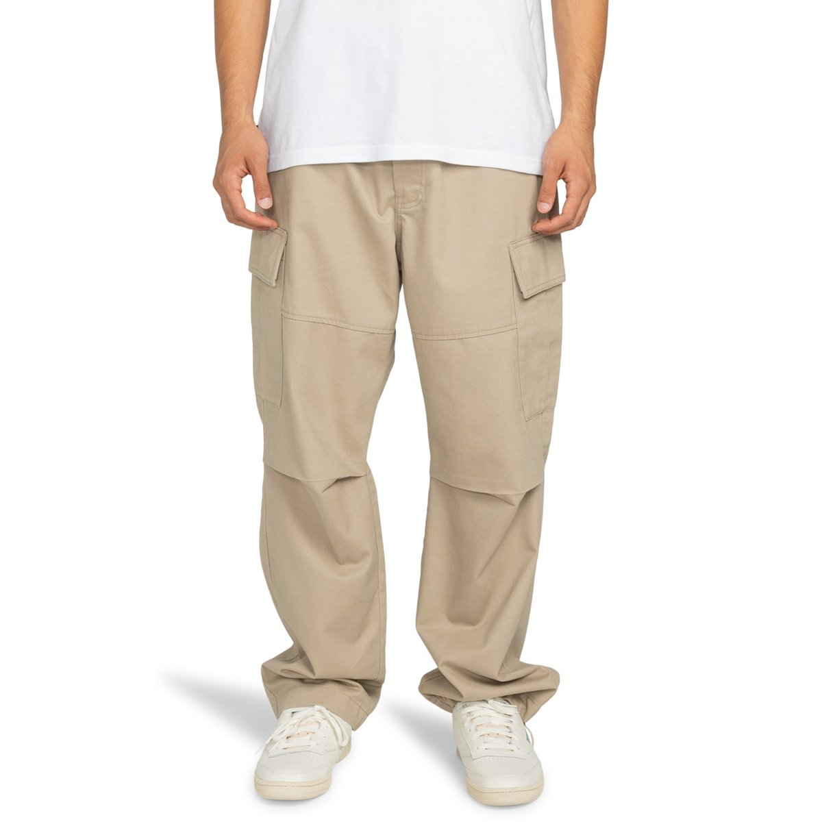 Pantalon cargo BIG CARGO beige aluminum, ELEMENT