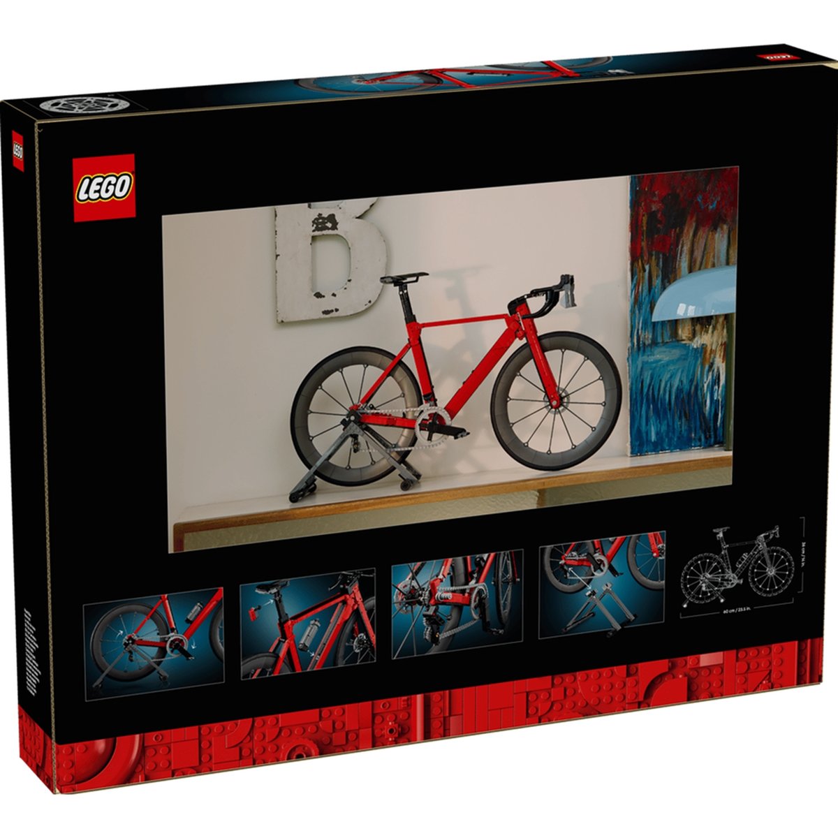 Icons Le vélo de route multicolore, LEGO
