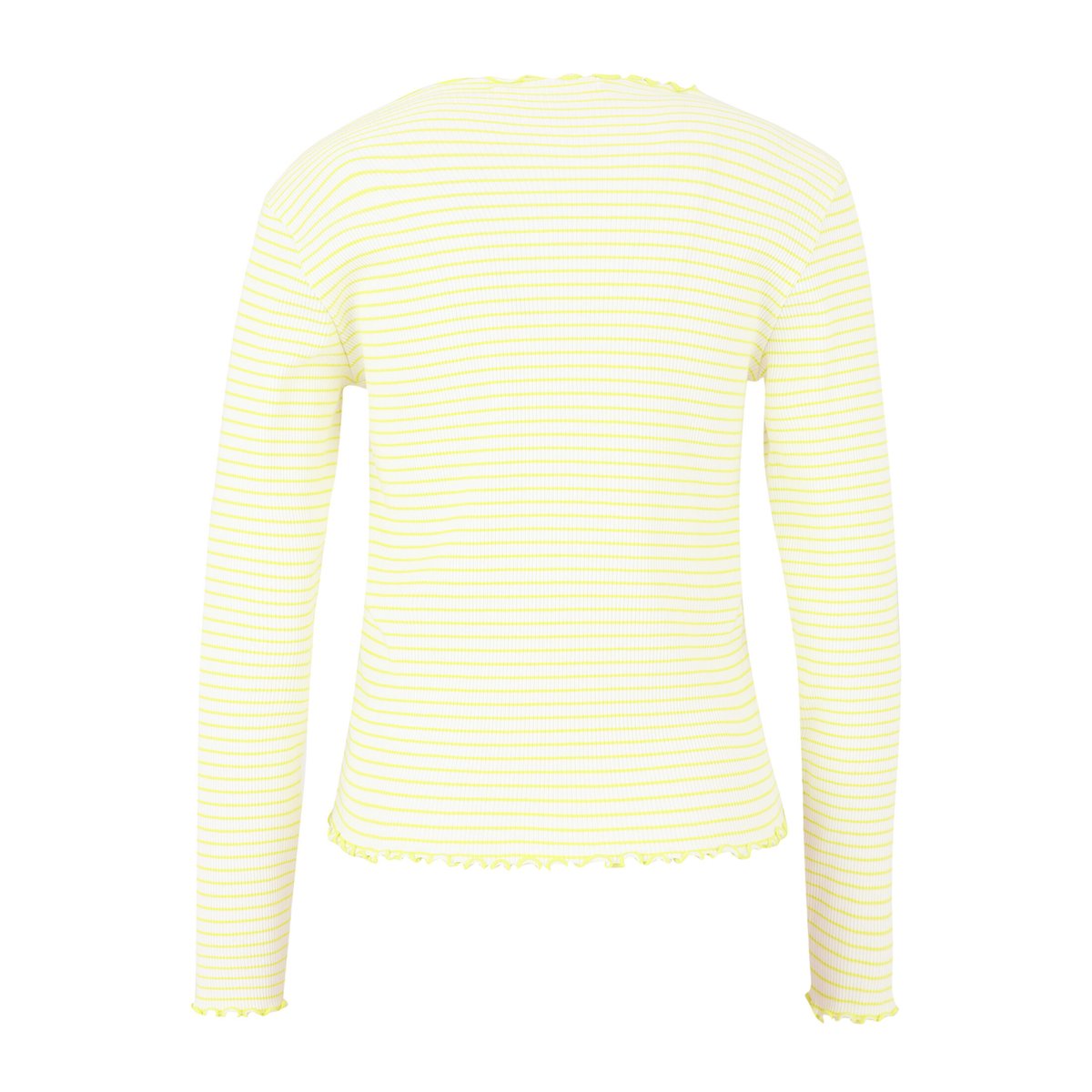 T-shirt à manches longues à col cream/yellow, CARTOON