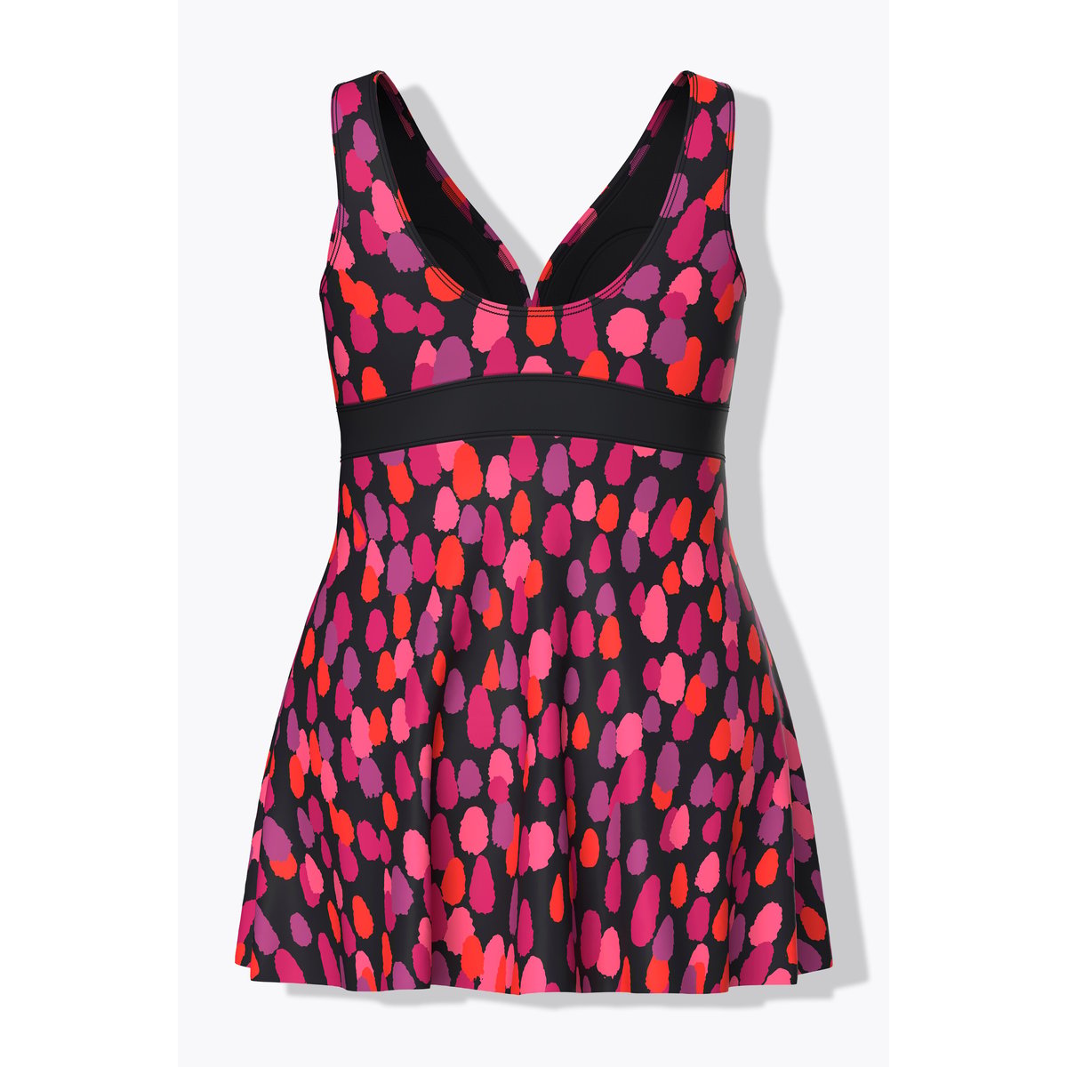 Robe de bain à pois orchidée, ULLA POPKEN