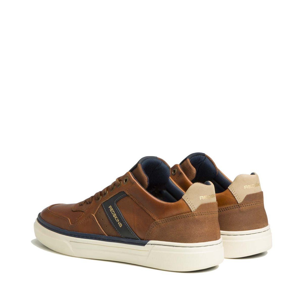 LERMI KAKI+COGNAC cognac+marine+beige, REDSKINS