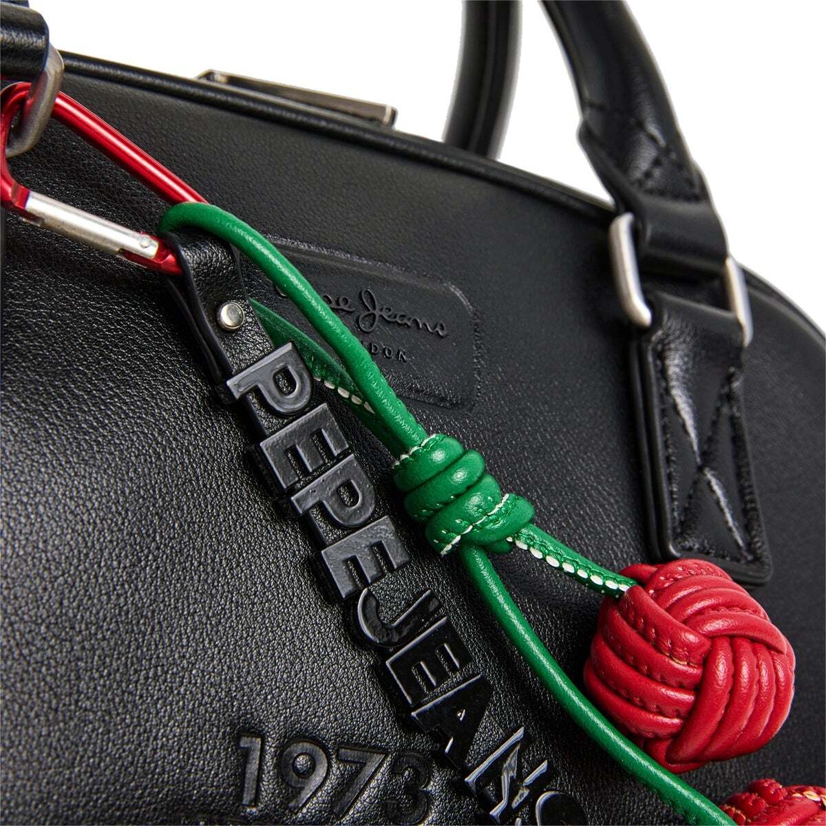 Sac Bowling Effet Cuir noir, PEPE JEANS