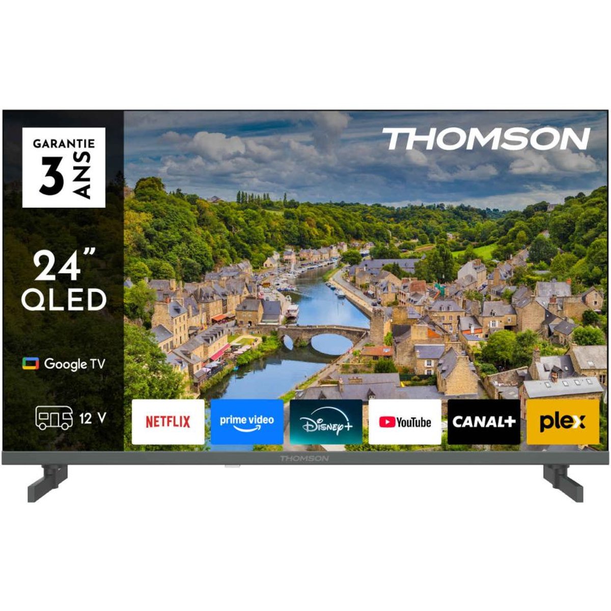 Televiseurs led de 15 a 23 pouces 24HQG3S15C gris, THOMSON