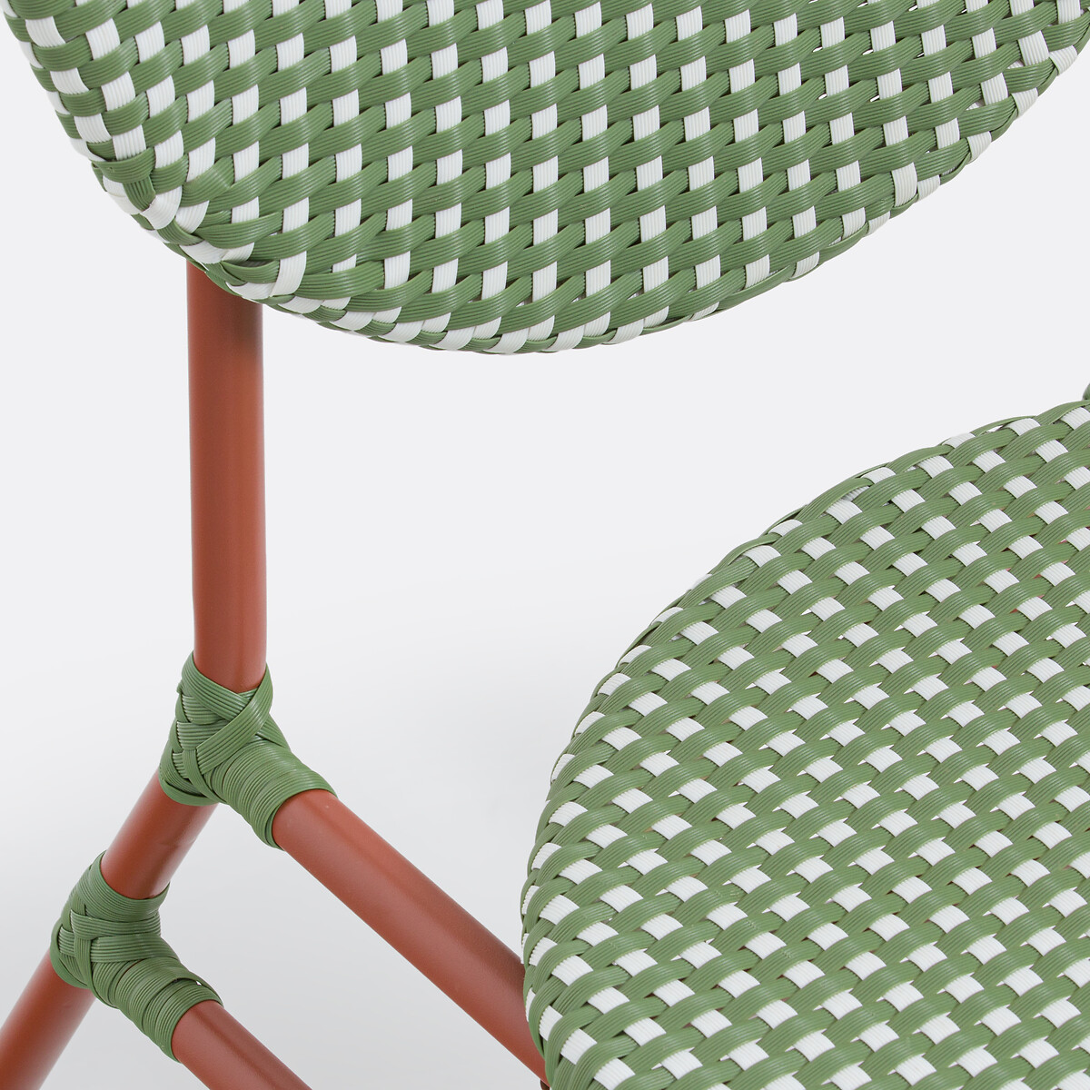 Lot de 2 fauteuils bas de jardin Matu rouge/vert/blanc, LA REDOUTE INTERIEURS