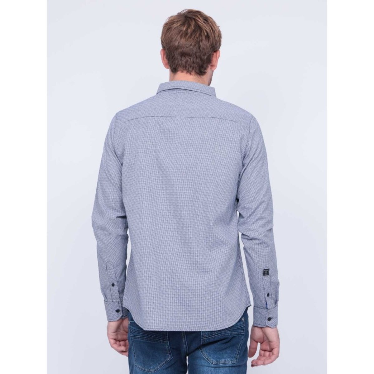 Chemise Manches Longues Trikmo bleu marine, RITCHIE