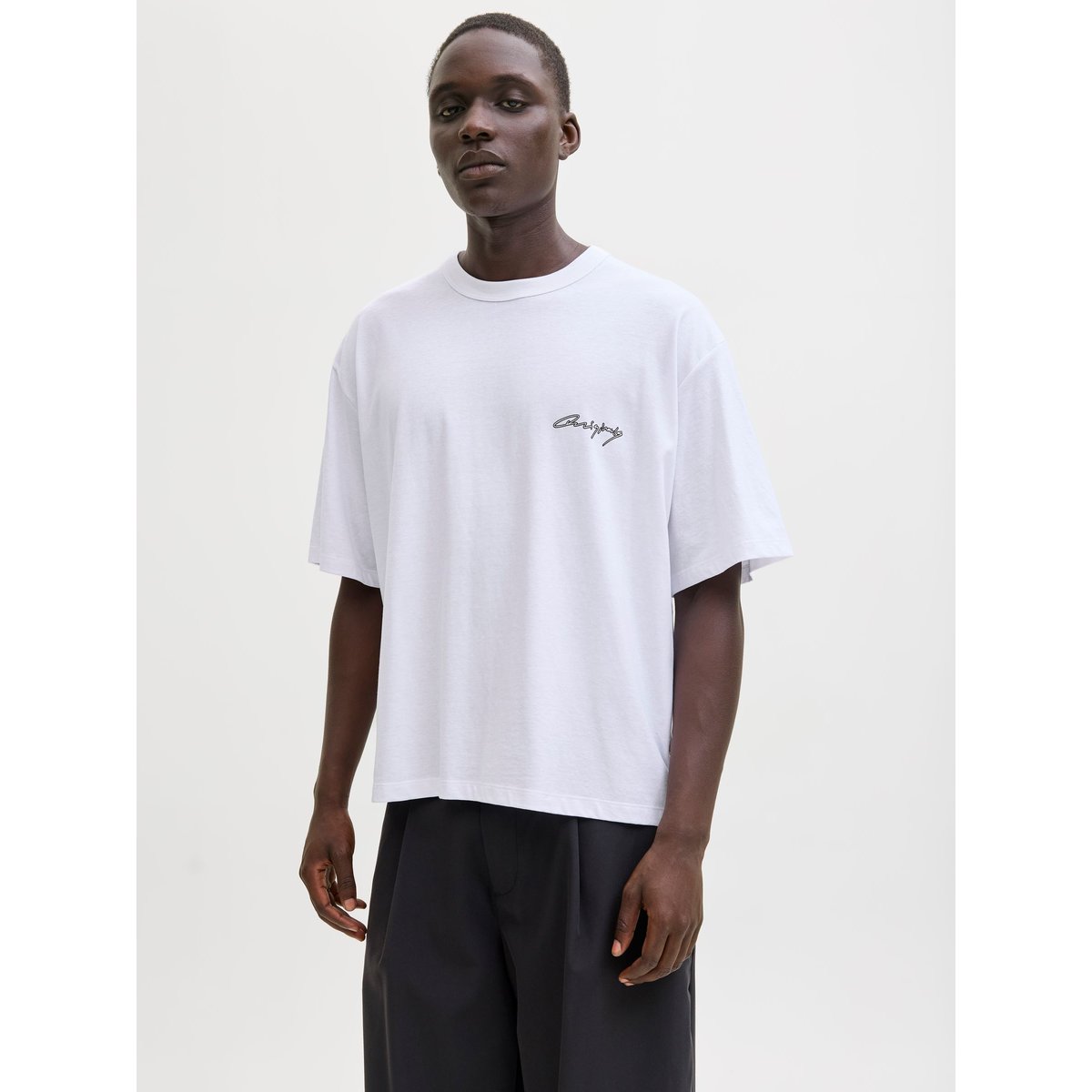T-Shirt bright white, JACK & JONES