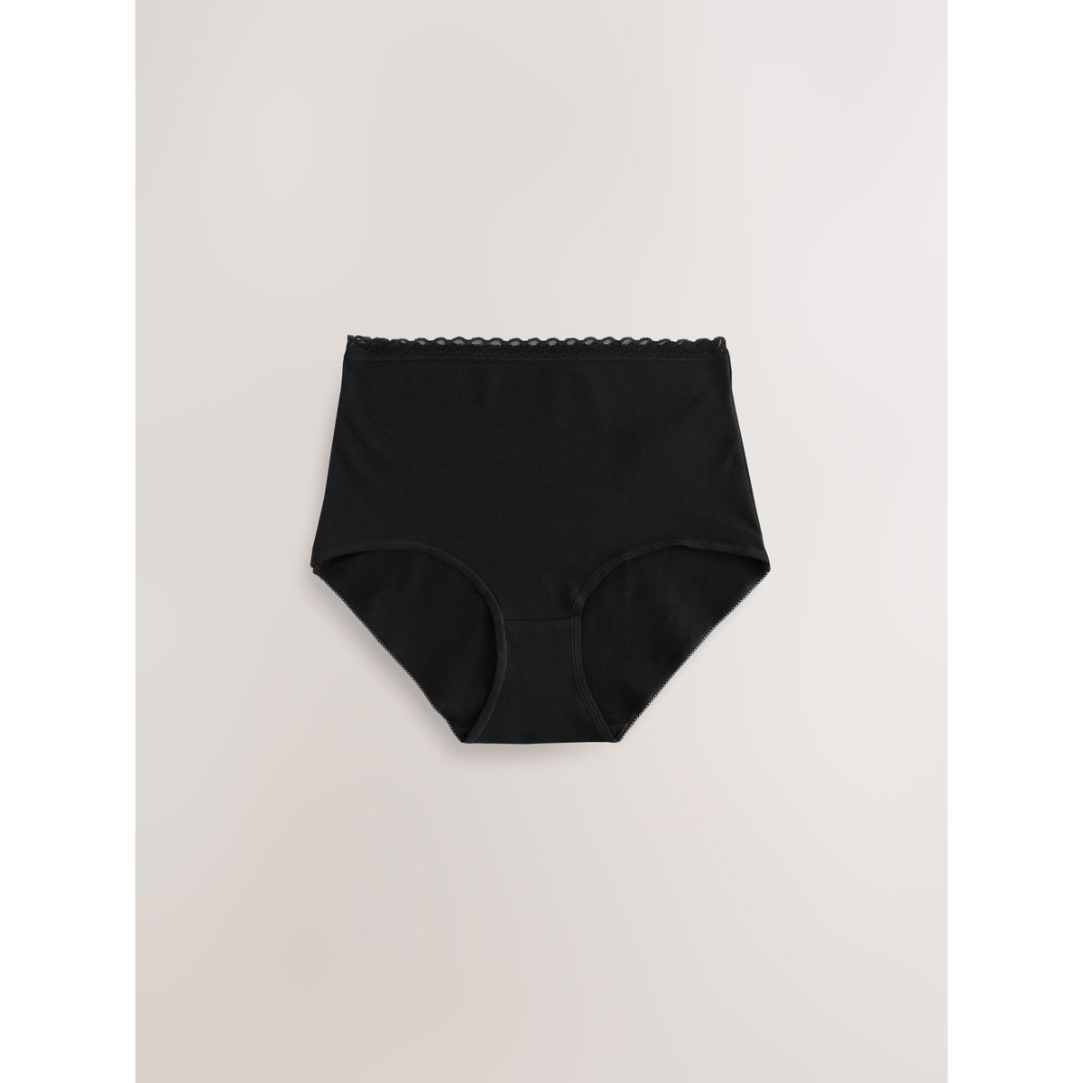 Culotte en coton spécial ménopause, lot de 2 noir/blanc, NEXT