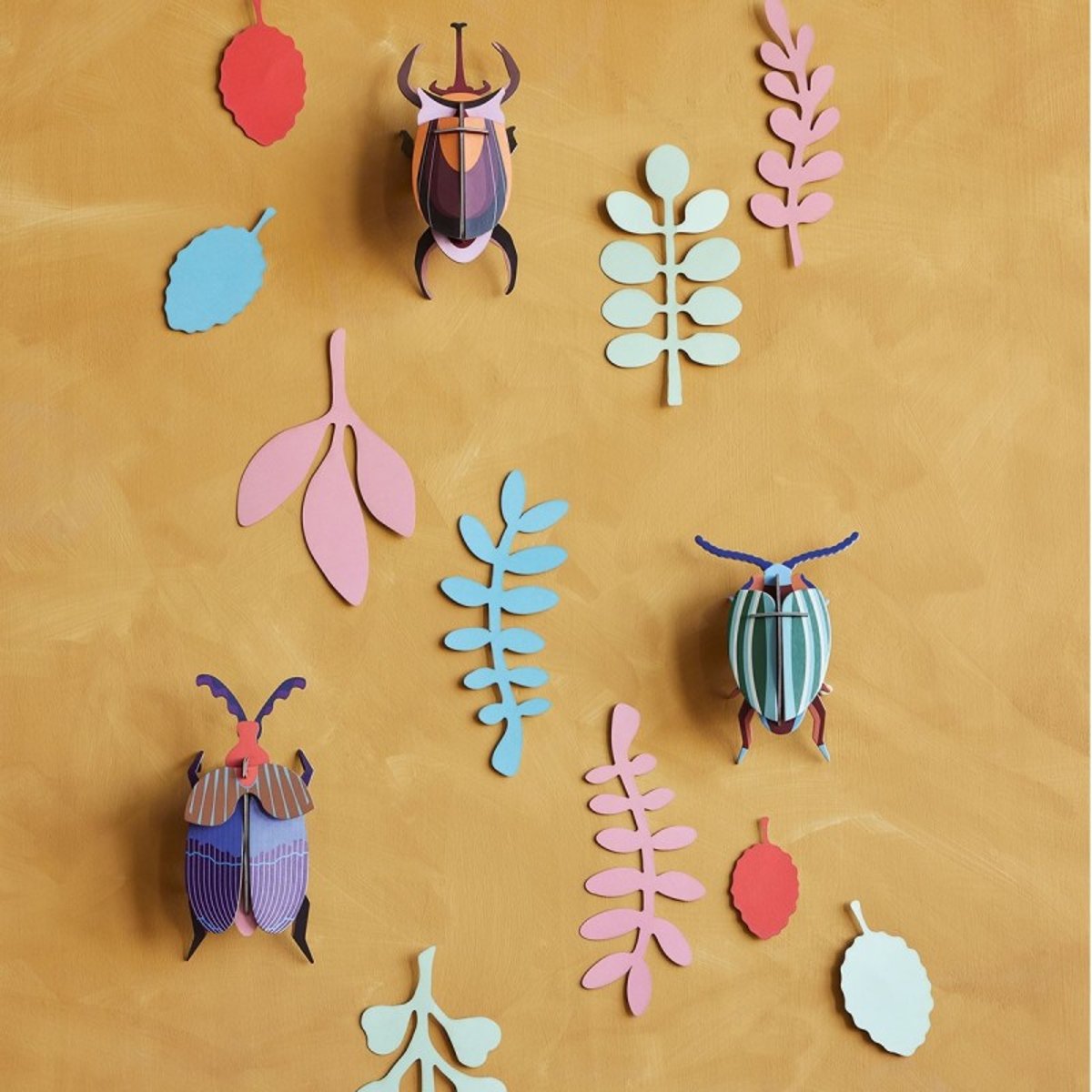 Insectes décoration murale Bug rendez-vous multicolore, STUDIO ROOF