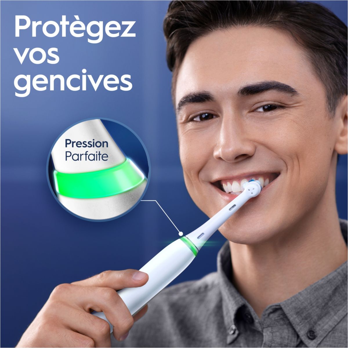 Brosse à dents électrique IO6s Series White blanc, ORAL B
