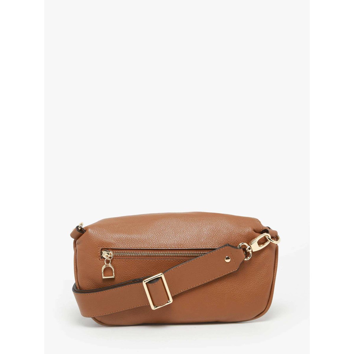 Sac banane L Tradition cuir camel, ETRIER
