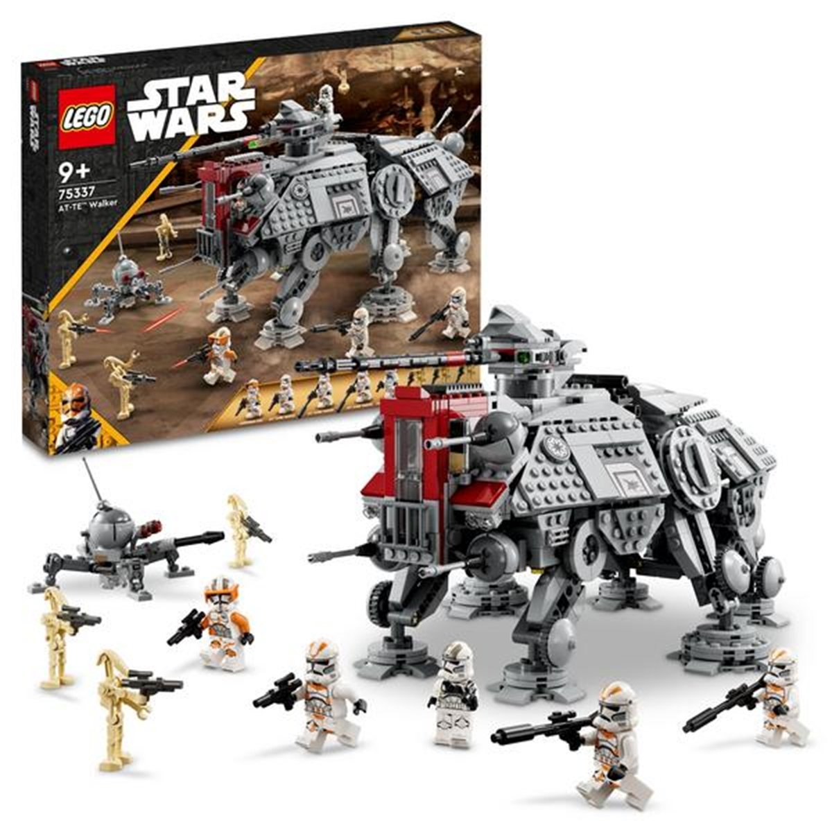LEGO Star Wars Marcheur AT-TE 75337 - Jouet de Construction Épique multicolore, LEGO