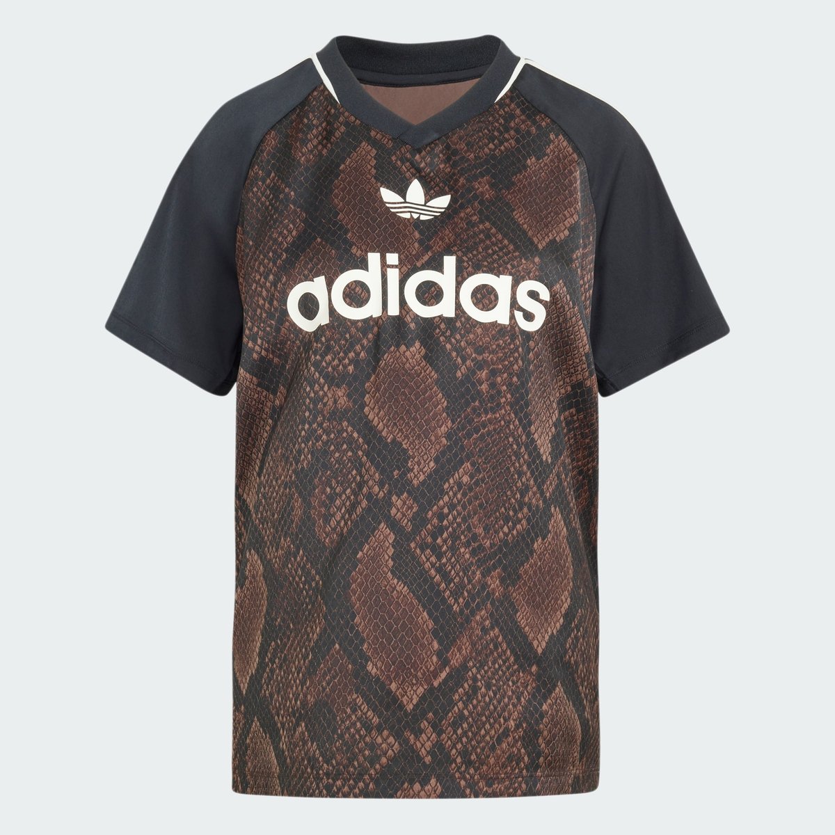Maillot Satin Imprimé Serpent Maillot Satin Imprimé Serpent earth strata / aurora coffee, adidas Originals