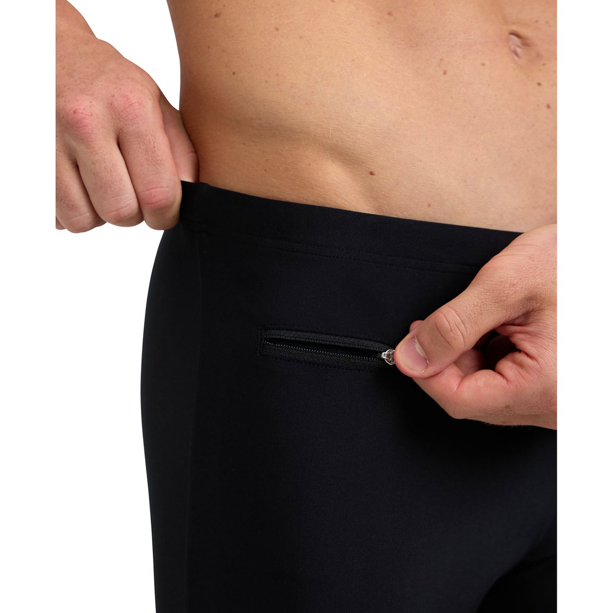Short de bain arena Feel Zip black, ARENA