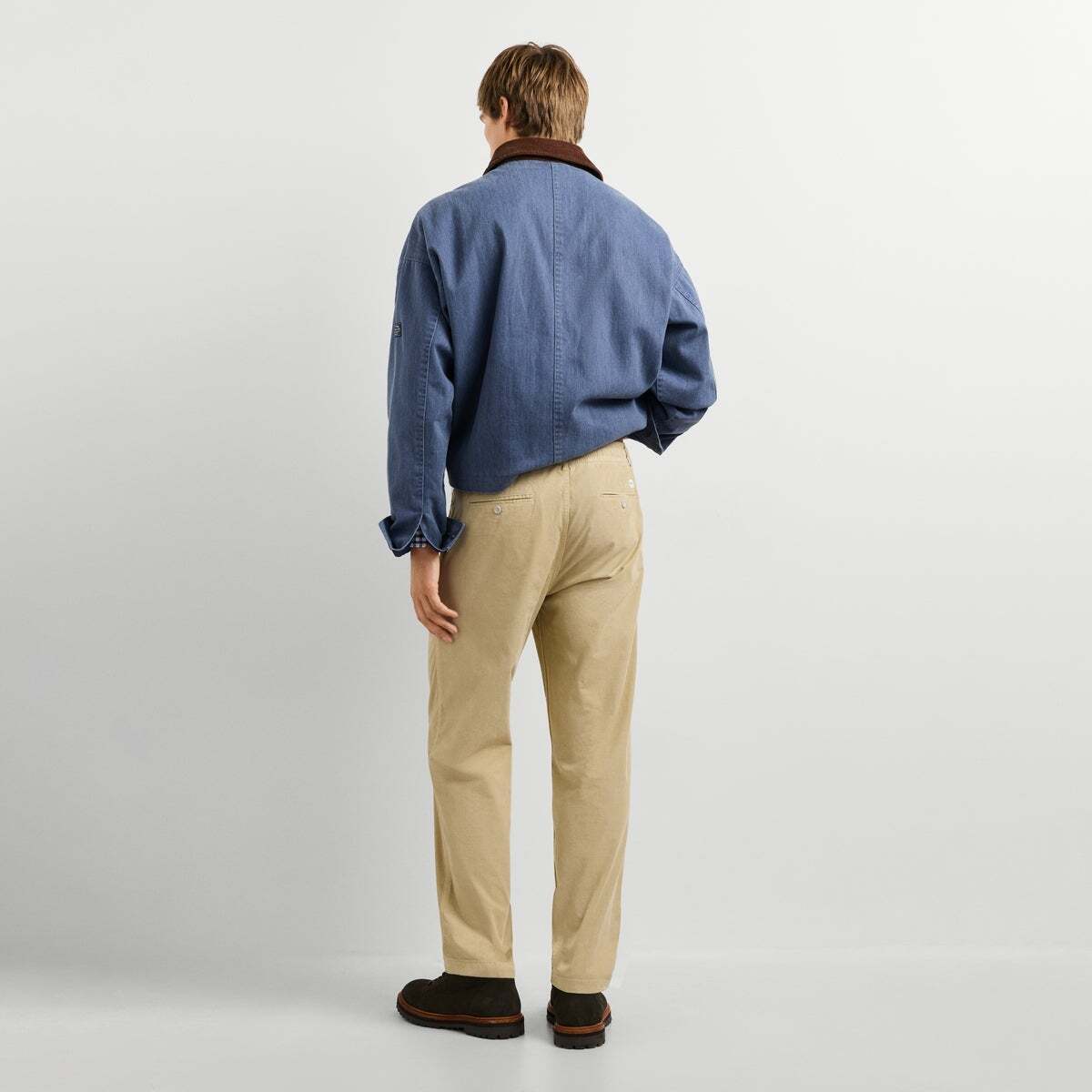 Pantalon Chino En Velours Côtelé Coupe Décontractée beige malté, PEPE JEANS