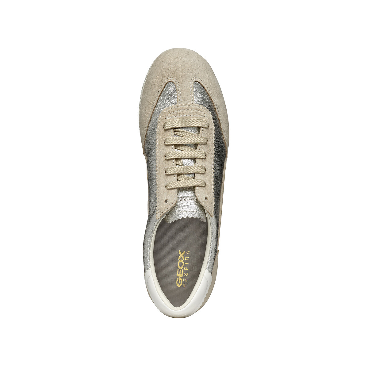 Baskets respirantes Vega taupe, GEOX