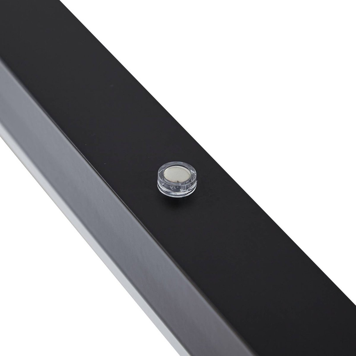 Suspension en métal moderneLED, Solvar noir, LUCANDE