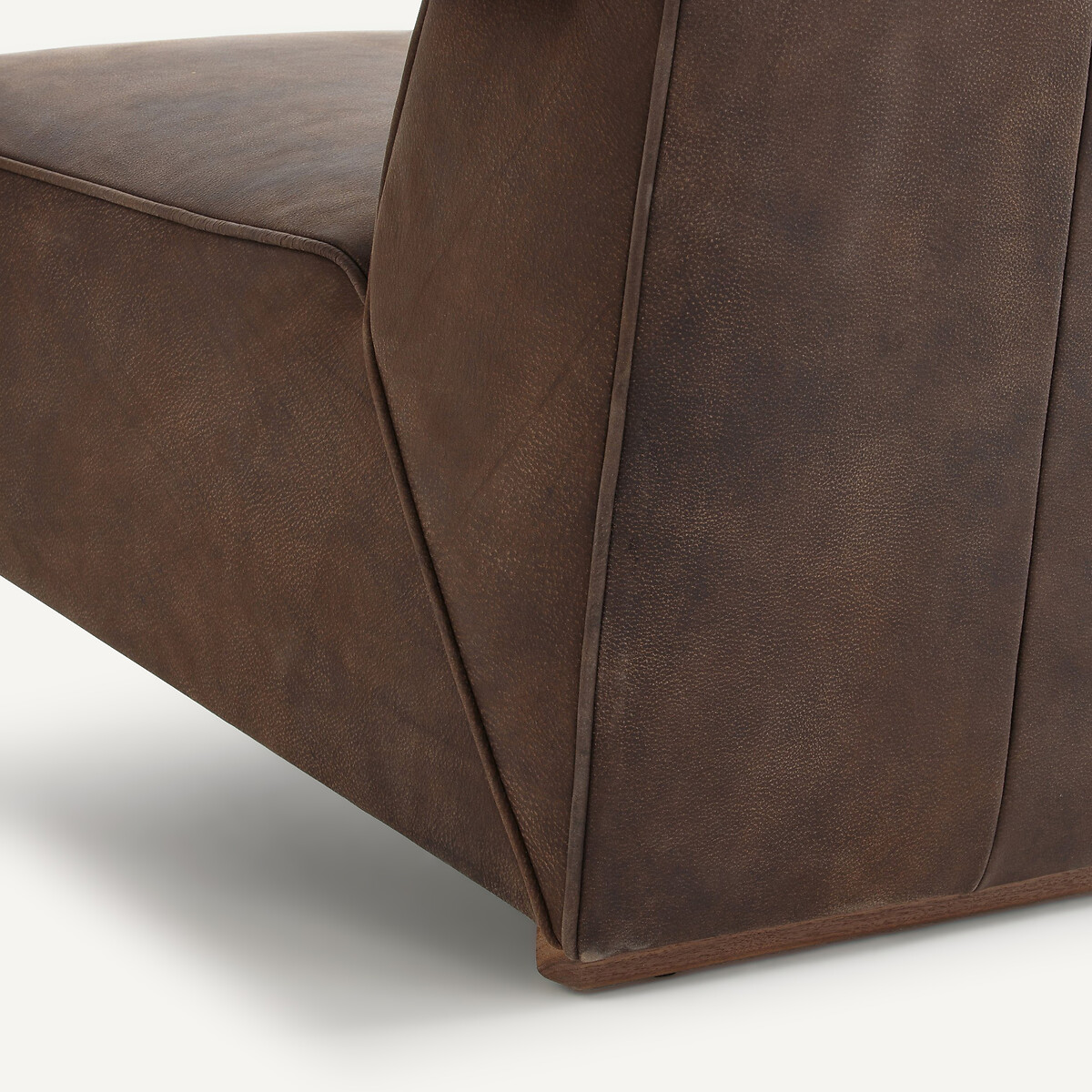 Leren fauteuil Sanami koffie, AM.PM