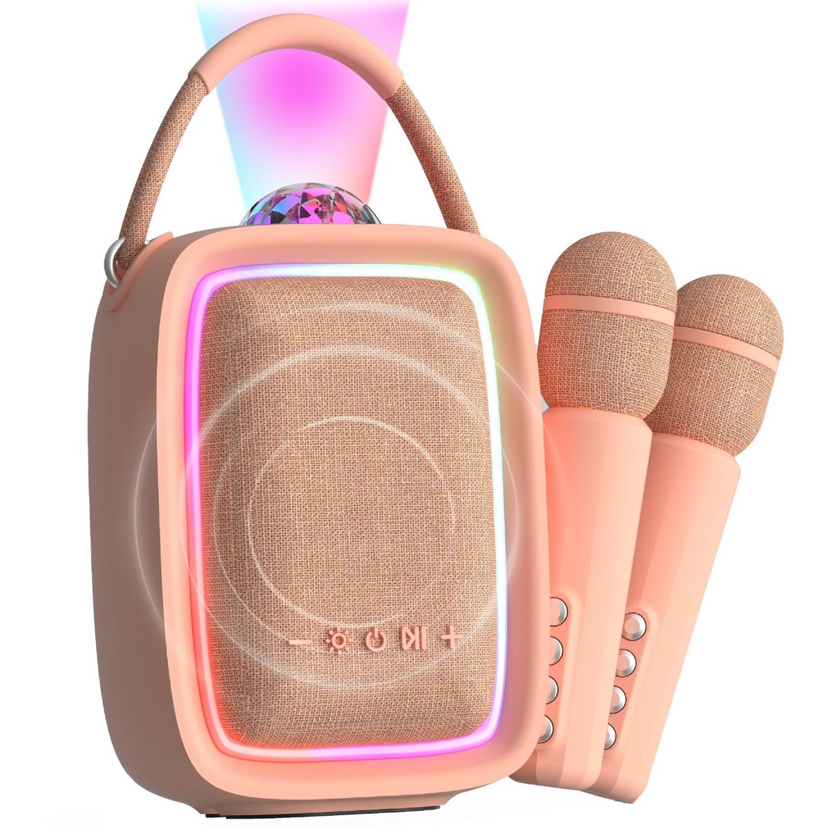 Enceinte karaoké Singy Party rose, MOB