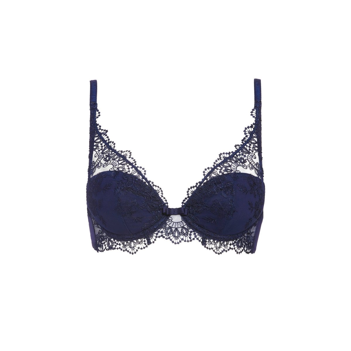 Soutien-gorge push-up décolleté plongeant, PASSION minuit, SIMONE PERELE