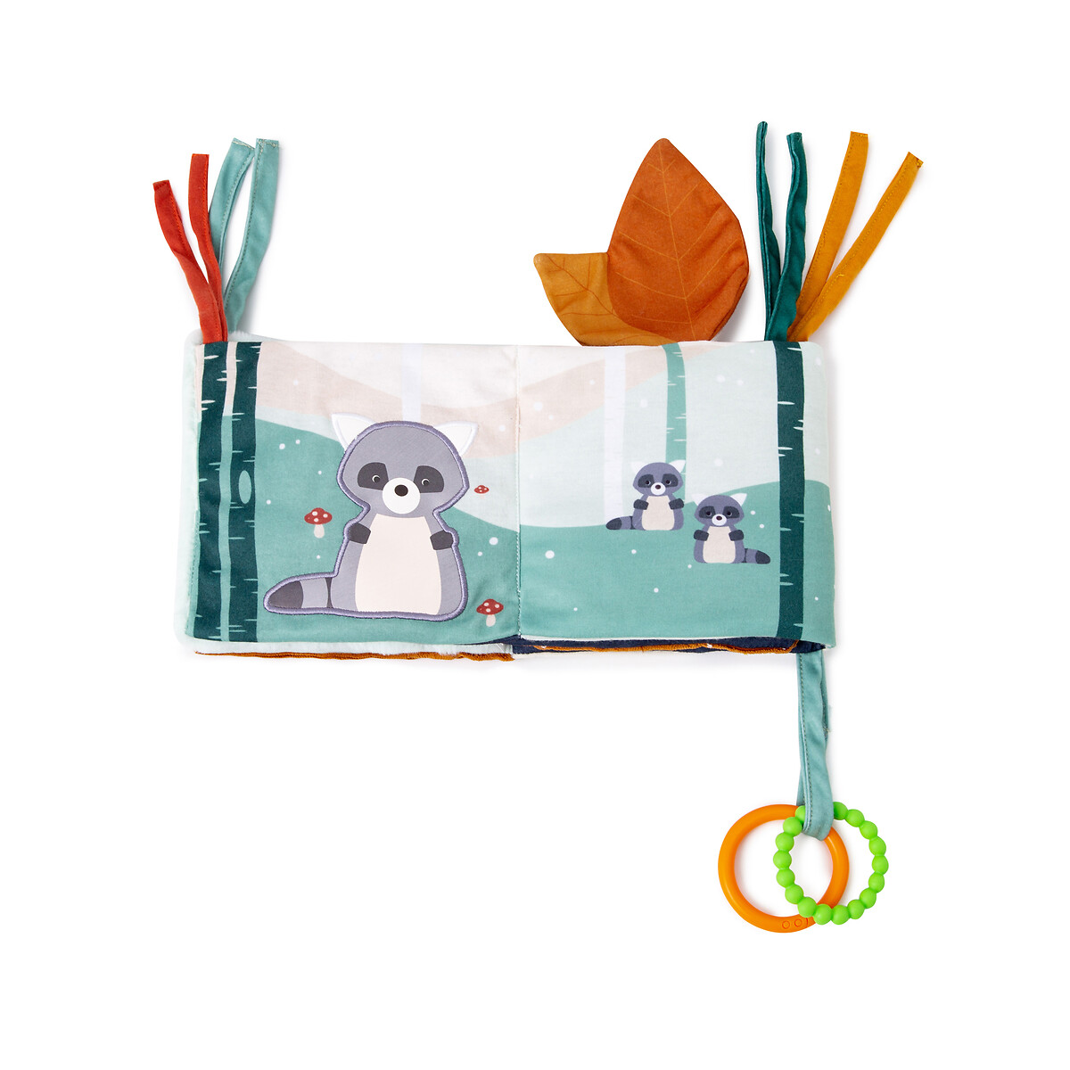 Livre d'éveil forêt multicolore, LITTLE BIG FRIENDS