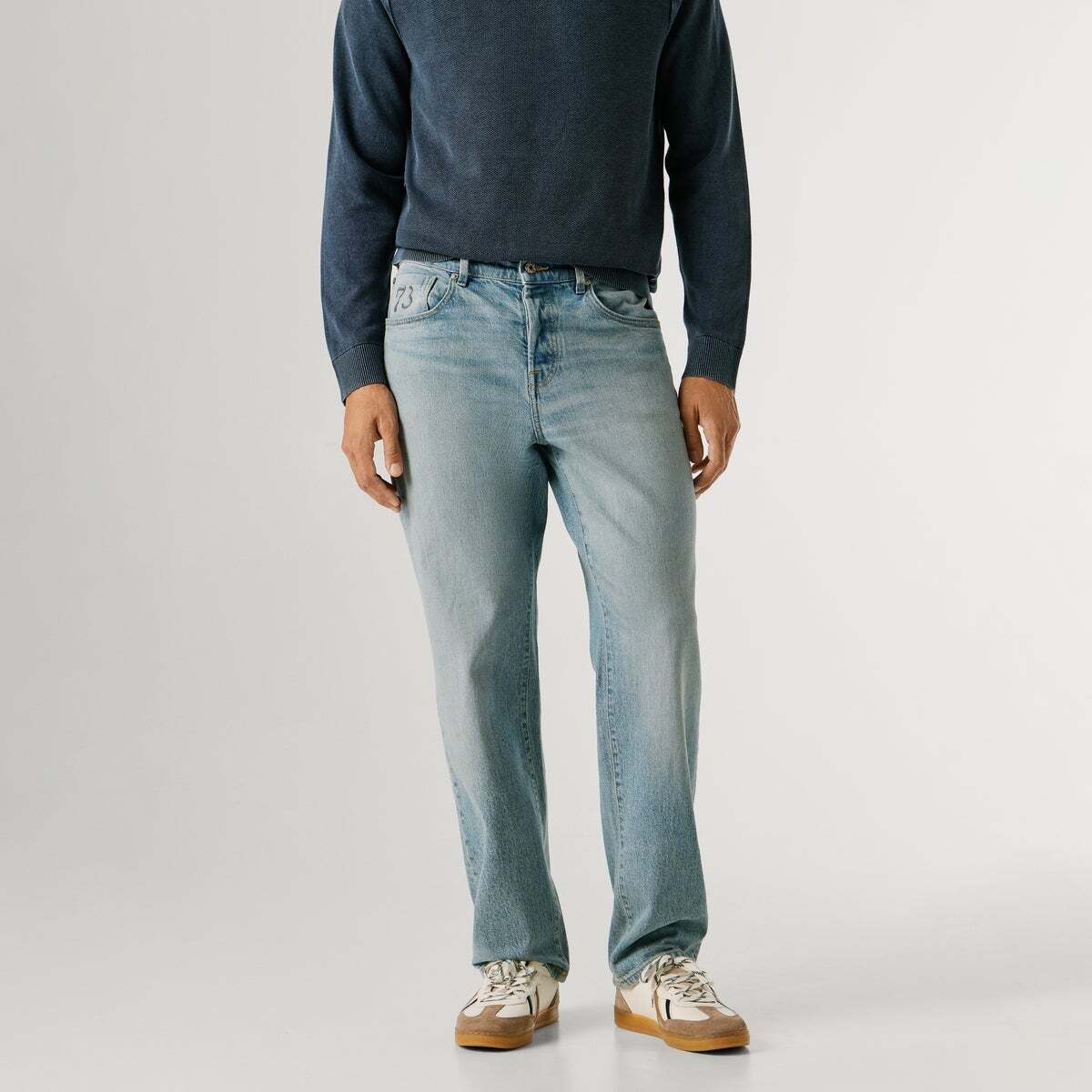 Dalston - Jean Coupe Regular, Taille Normale 13oz bleu confort extensible, PEPE JEANS