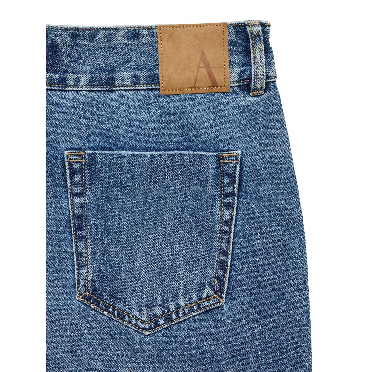 Jean À Coupe Large medium blue denim, VERO MODA