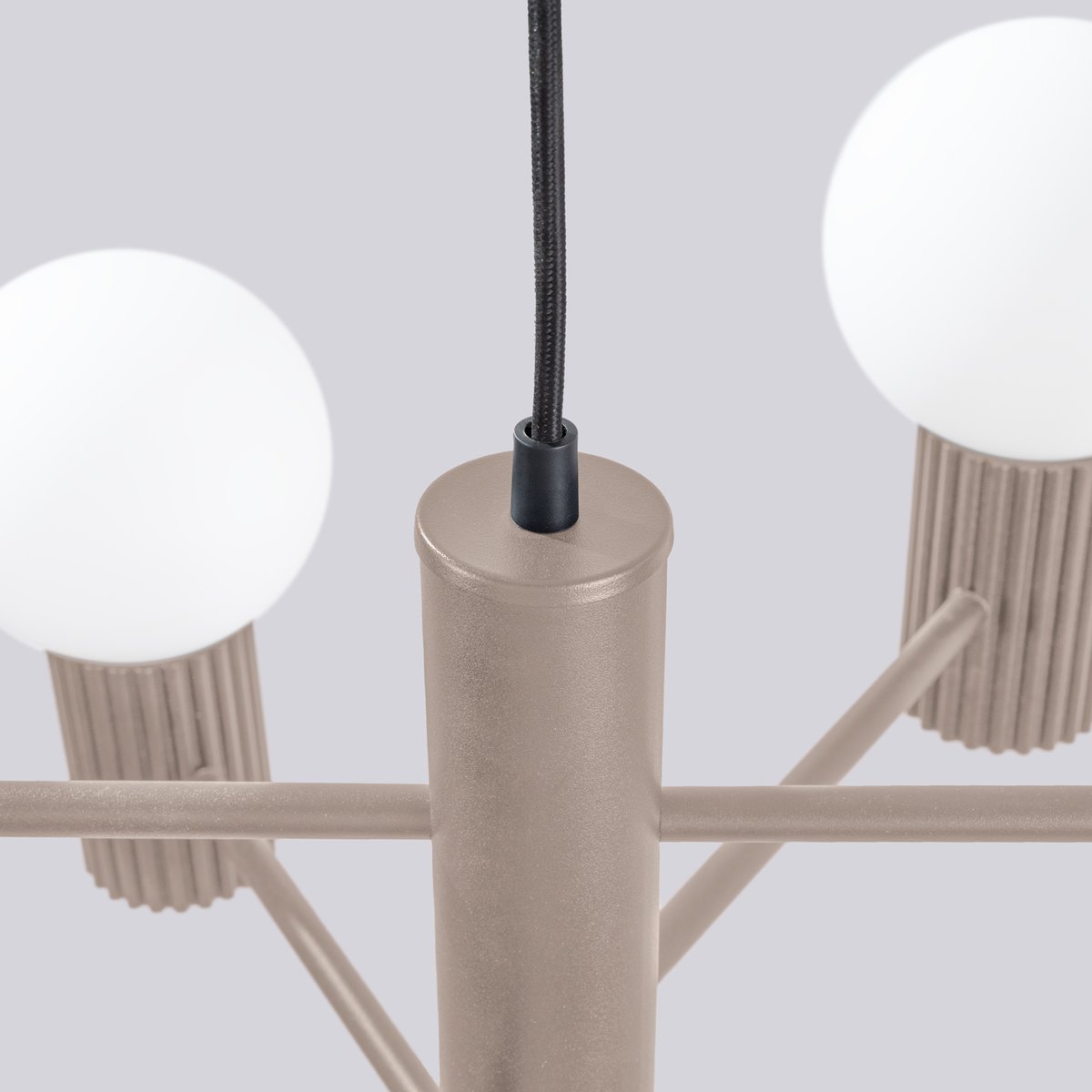 Lustre Aluminium Taupe G9 6 Halo marron, EDEN